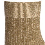 Les "maille-piquée" - chaussettes femme - polyamide kaki
