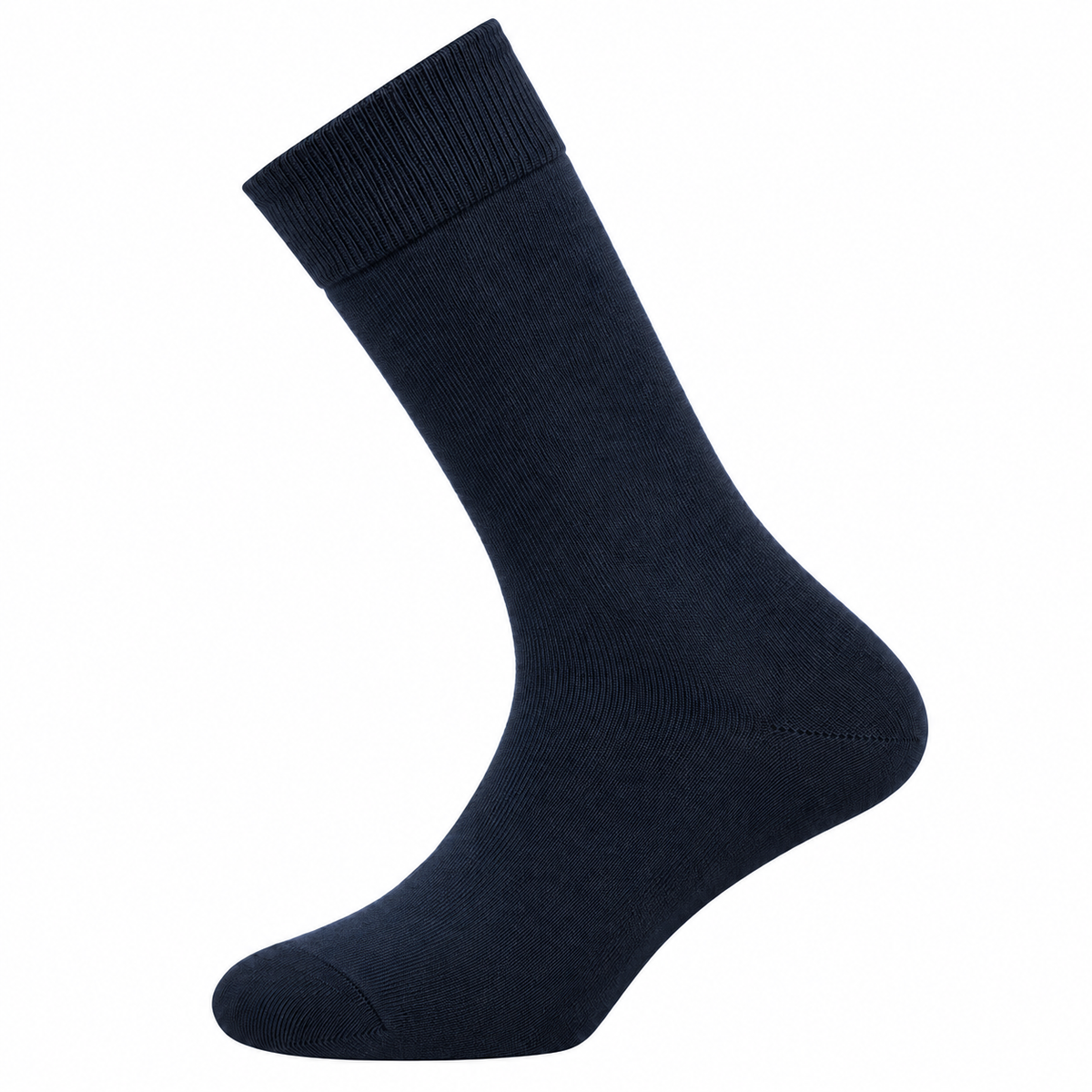 Les unies - chaussettes homme - coton marine