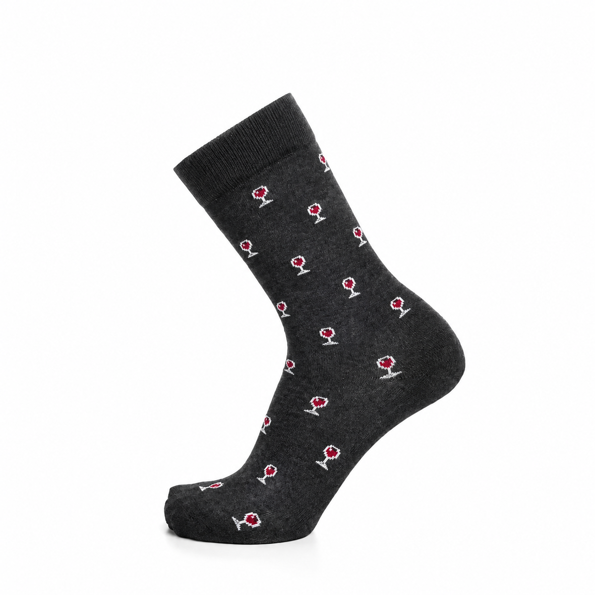 The Epicureans 2 - men's socks - grey cotton