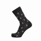 The Epicureans 2 - men's socks - grey cotton