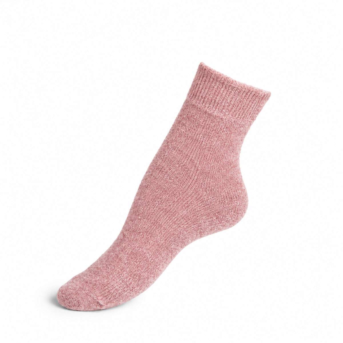 Les Velours - women's socks - pink cotton