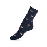 Hedgehogs navy blue