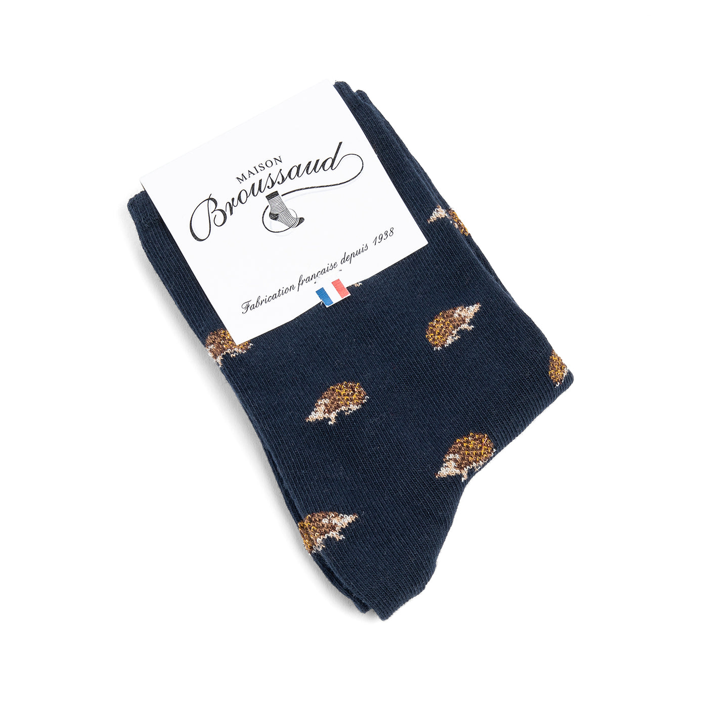 Hedgehogs navy blue