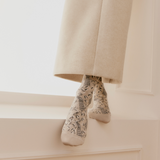 Junon - women's socks - gray cotton