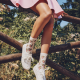 Les navets - chaussettes femme - coton écru