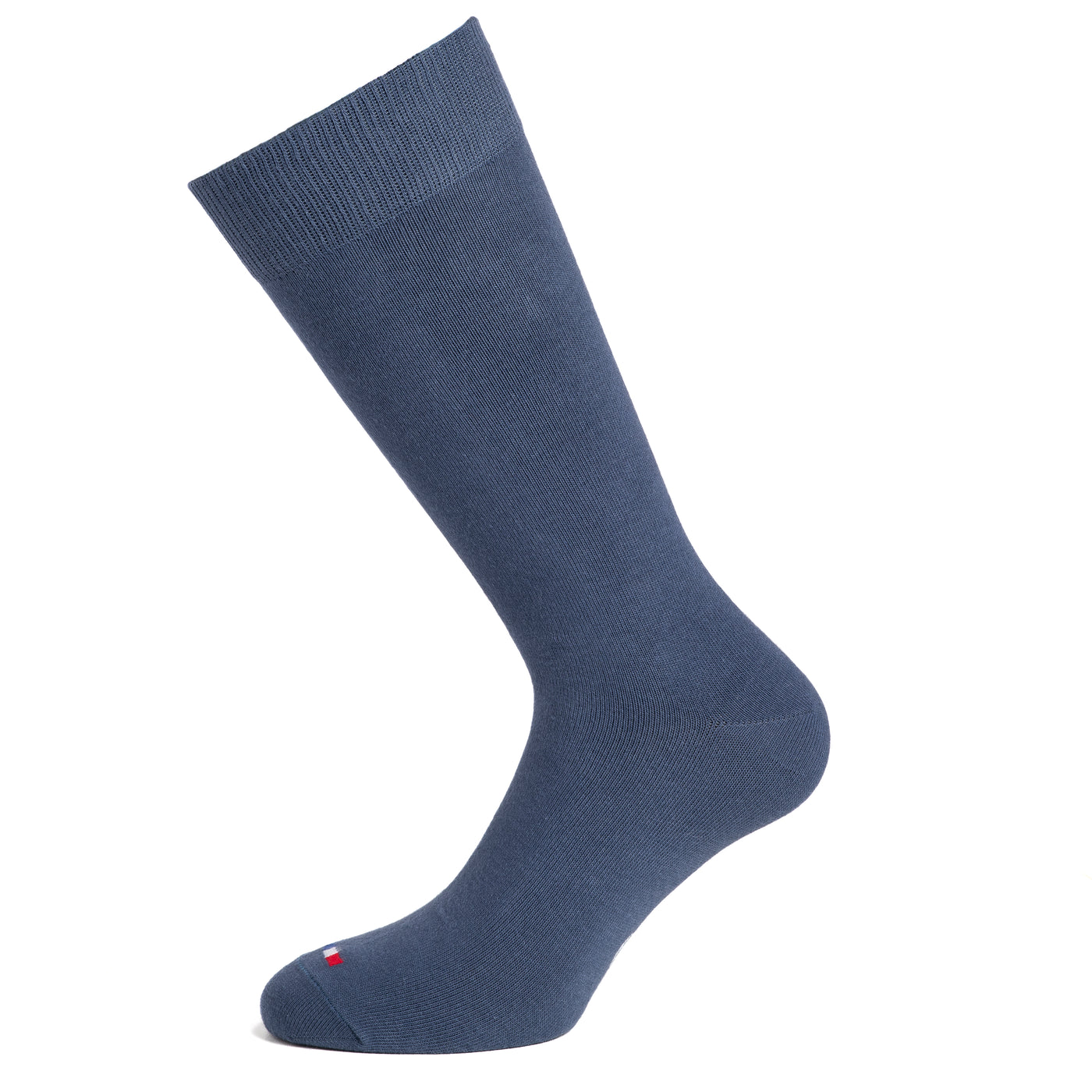 Chaussettes unies bleues