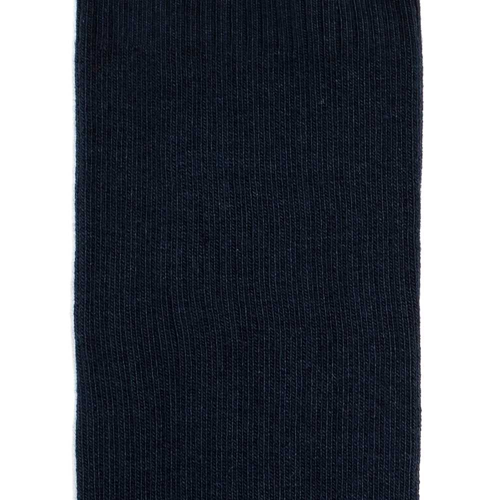 Non-compressing - men's socks - navy cotton