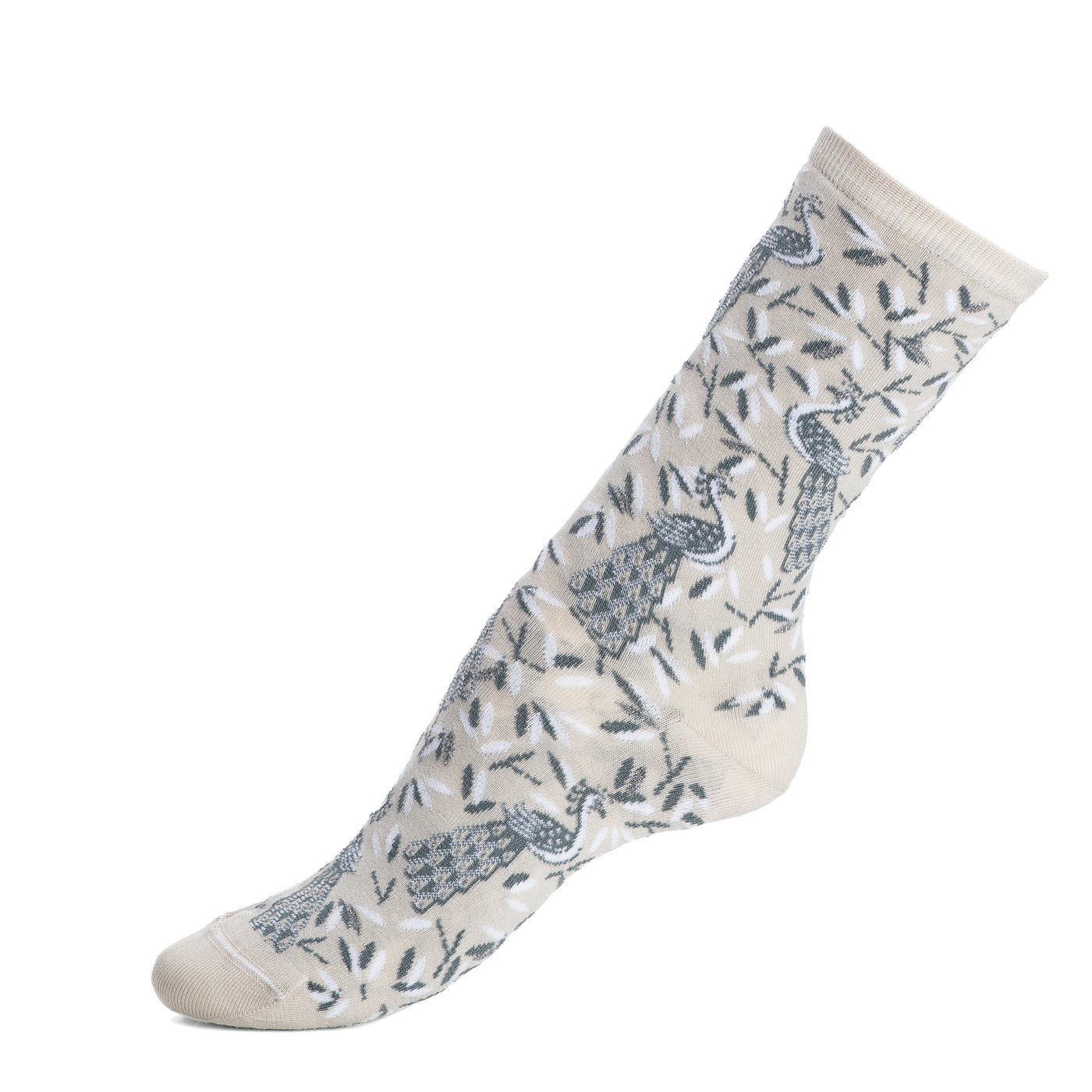 Junon - women's socks - gray cotton