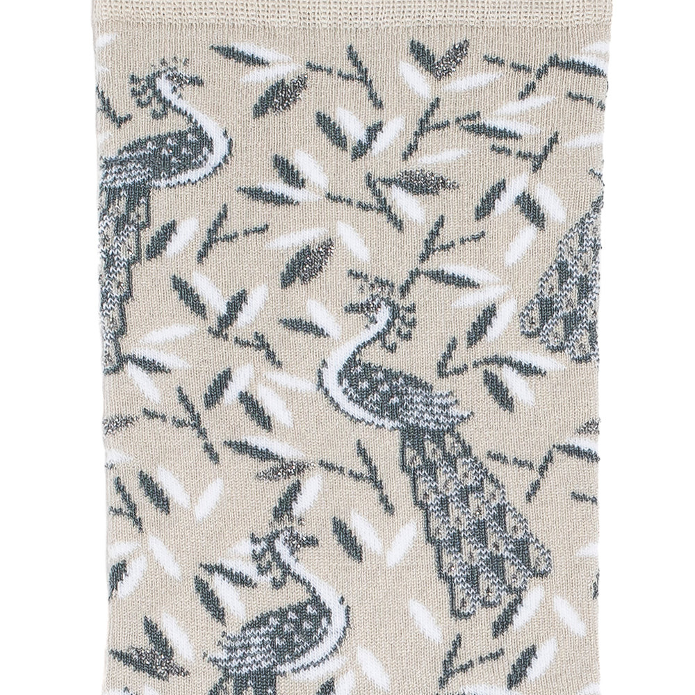 Junon - women's socks - gray cotton