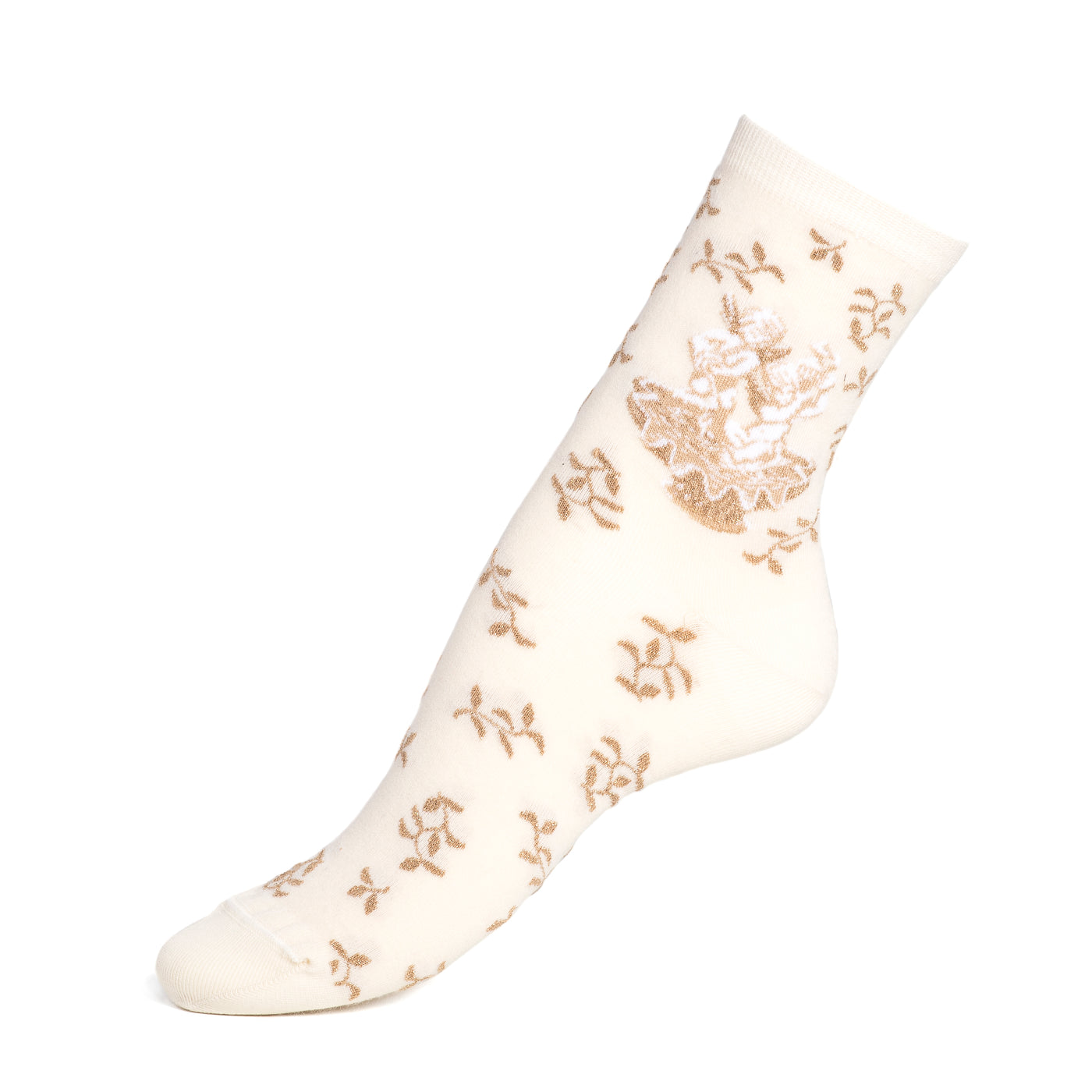 Les anges - chaussettes femme - coton écru