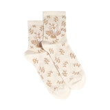 Angels - women's socks - ecru cotton