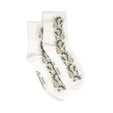 La perse - chaussettes femme - coton blanc