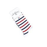 The sailor's shirt - men's socks - white cotton