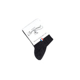 Les socquettes fines - chaussettes homme - coton anthracite