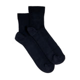 Thin socks - men's socks - navy cotton