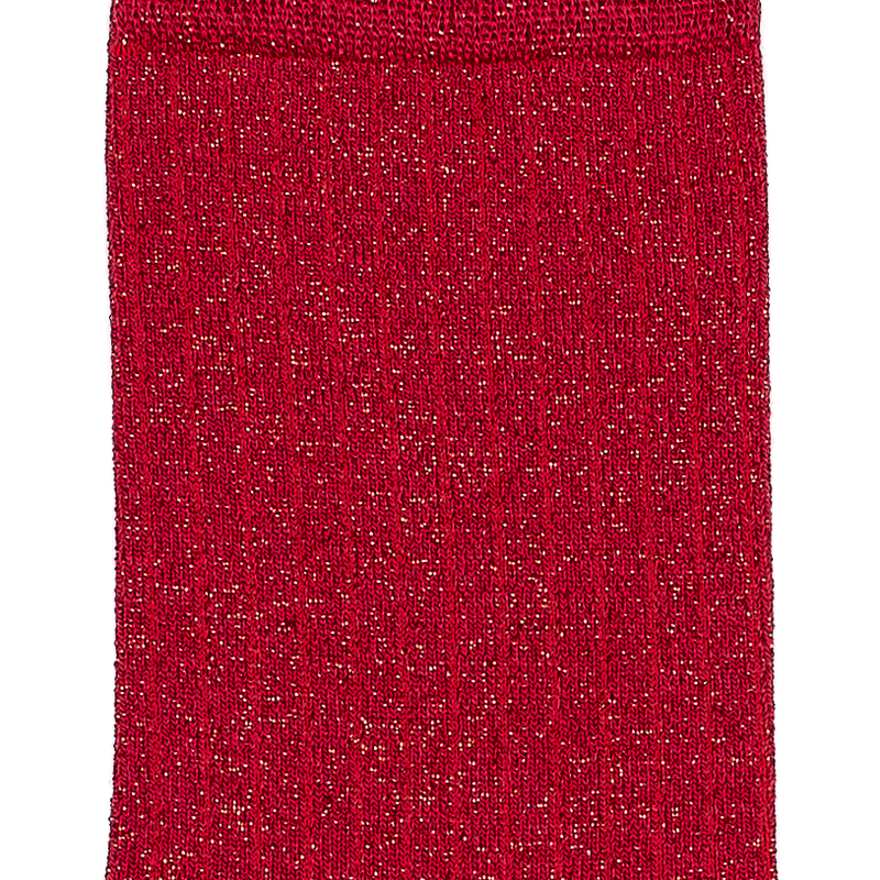 Les côtelées Armor-lux x Maison Broussaud - chaussettes femme - coton rouge