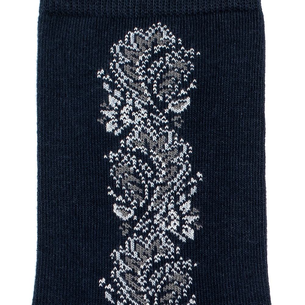 La frise - chaussettes femme - coton marine
