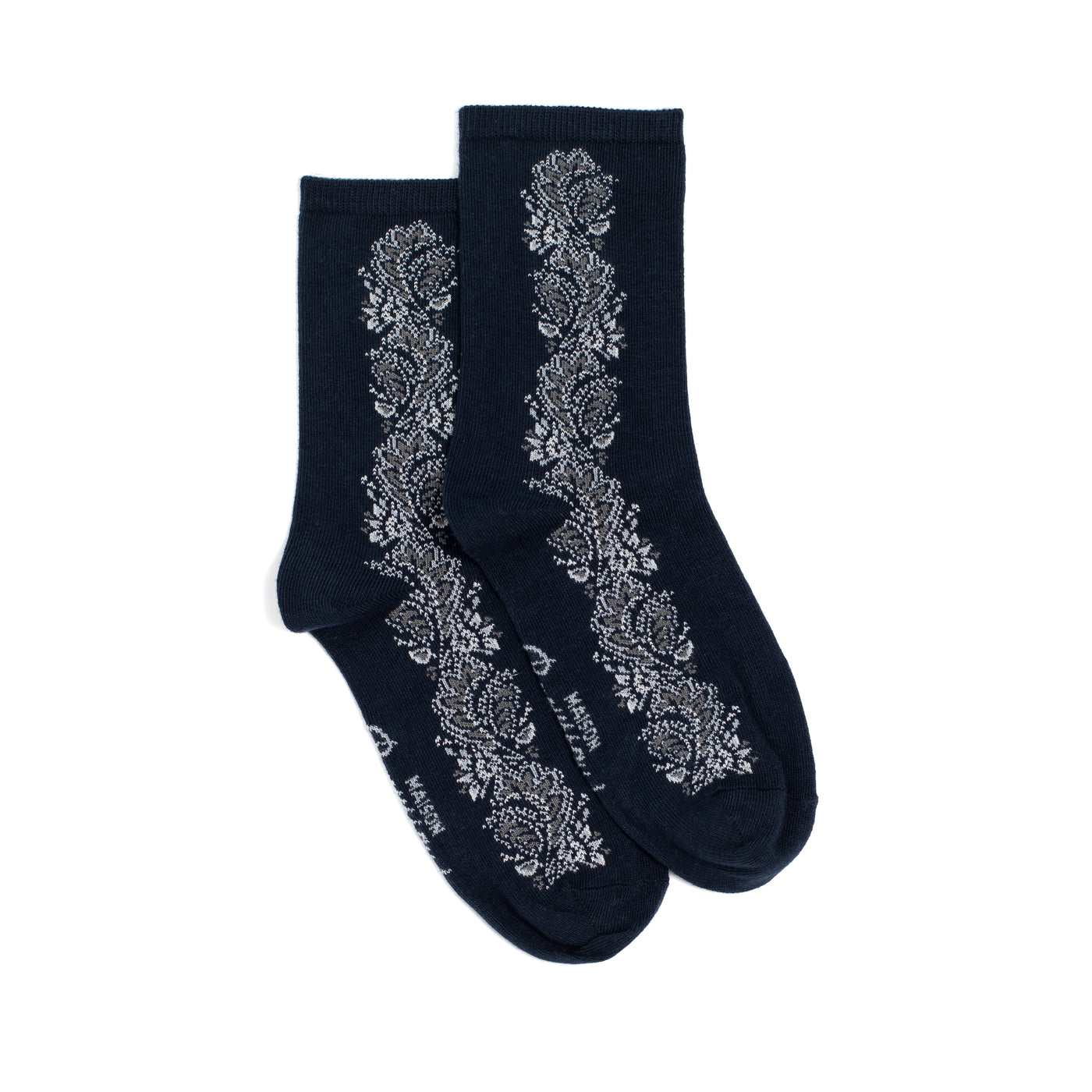 La frise - chaussettes femme - coton marine