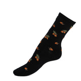 Glands - chaussettes femme - laine noire