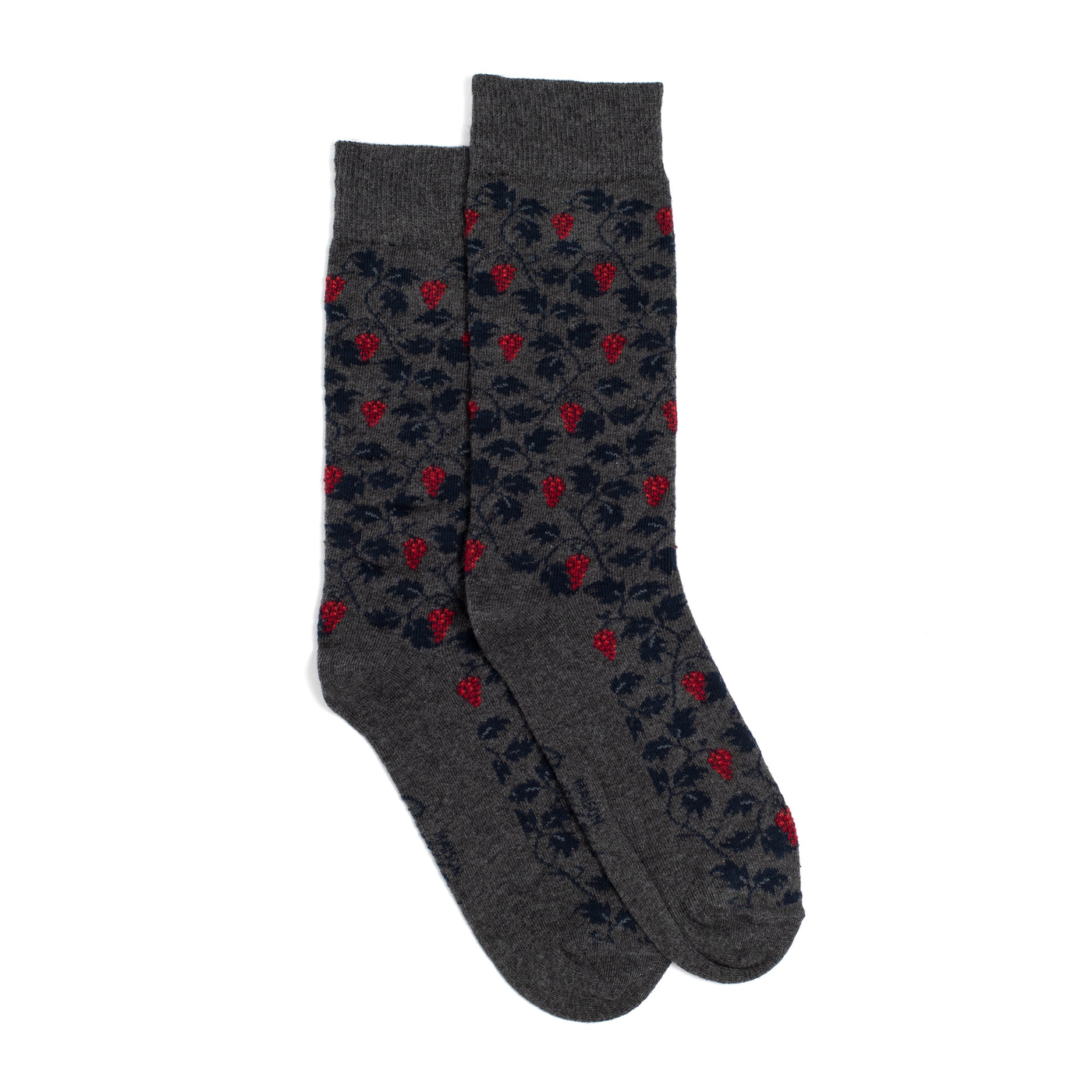 Vigne - chaussettes homme - coton anthracite