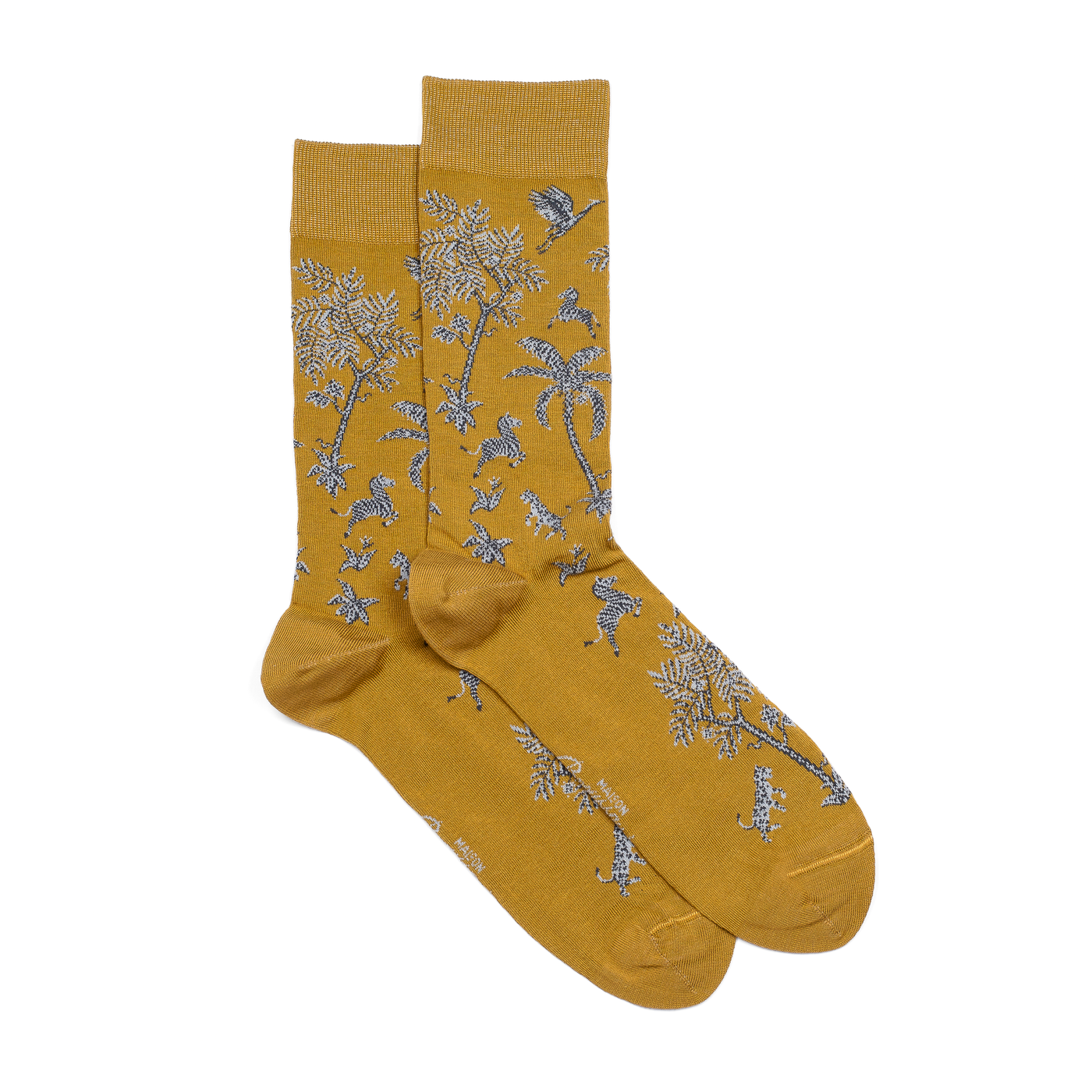 Savane - chaussettes homme - coton olive