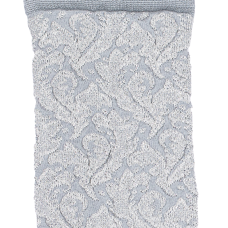 La volute - chaussettes femme - coton gris