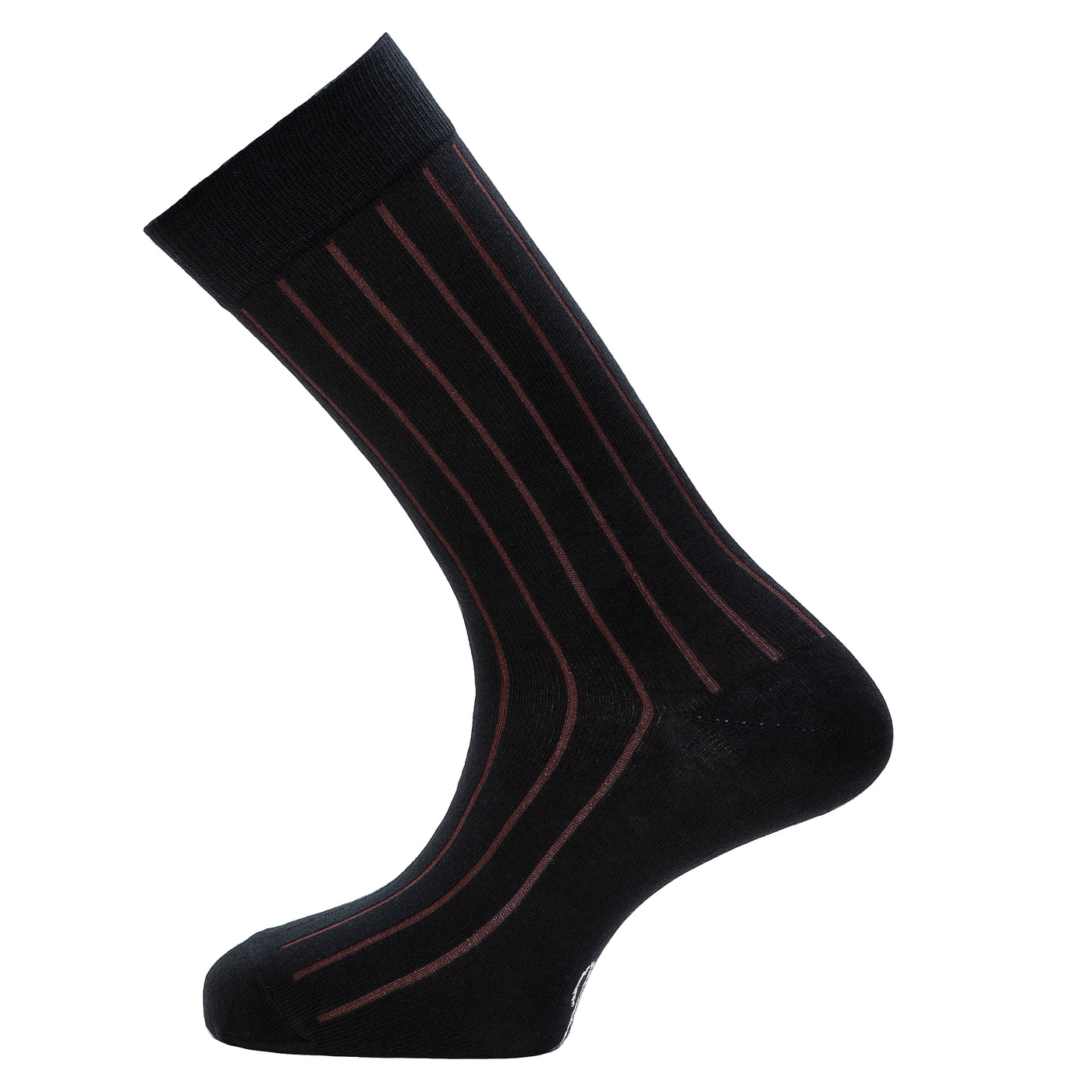 Les fausses-côtes - chaussettes homme - coton noir