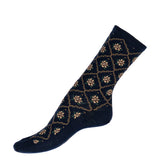La boréal - chaussettes femme - coton marine