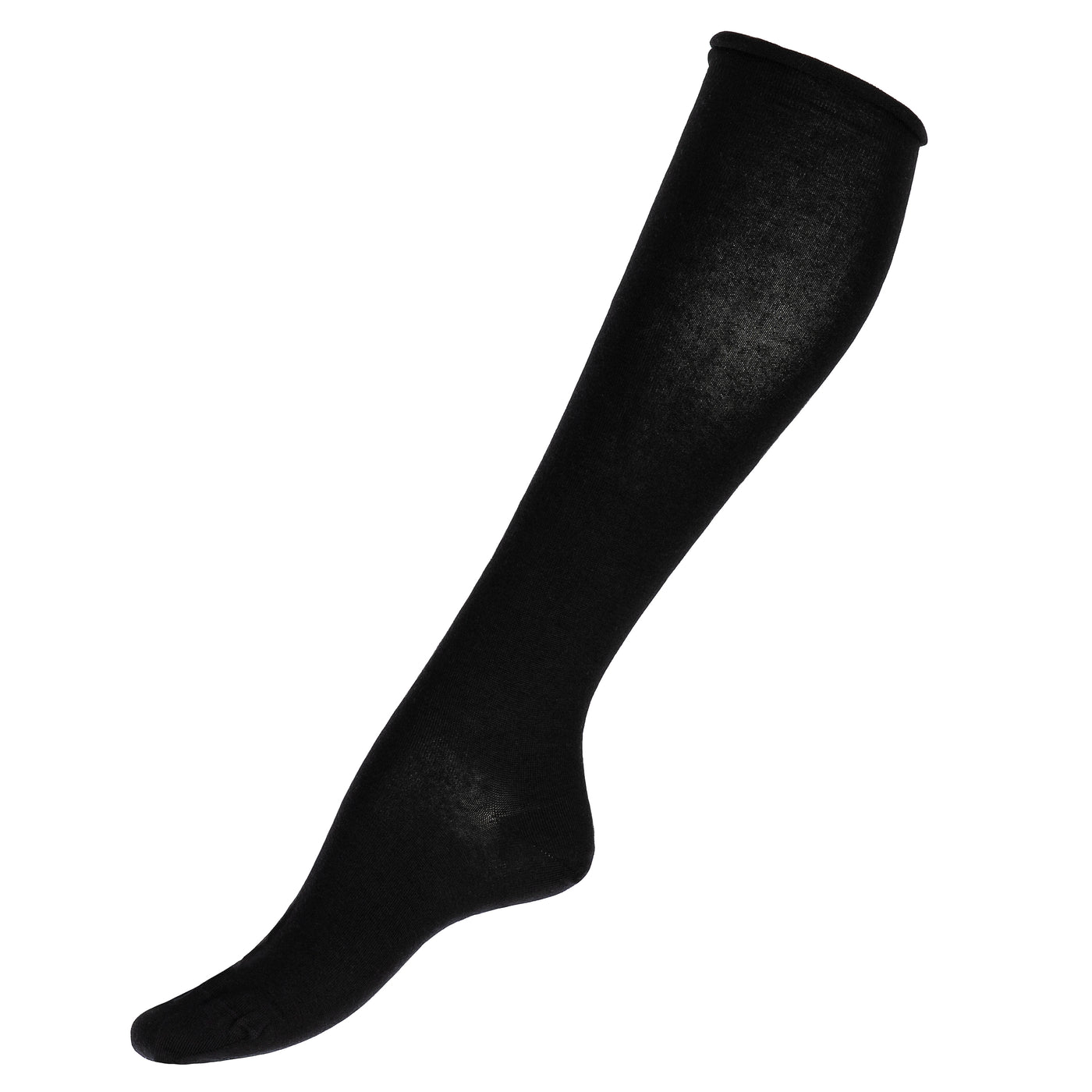 La roulottée - chaussettes femme - coton noir