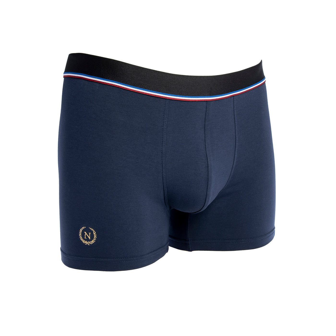 Navy blue Napoleon boxer shorts