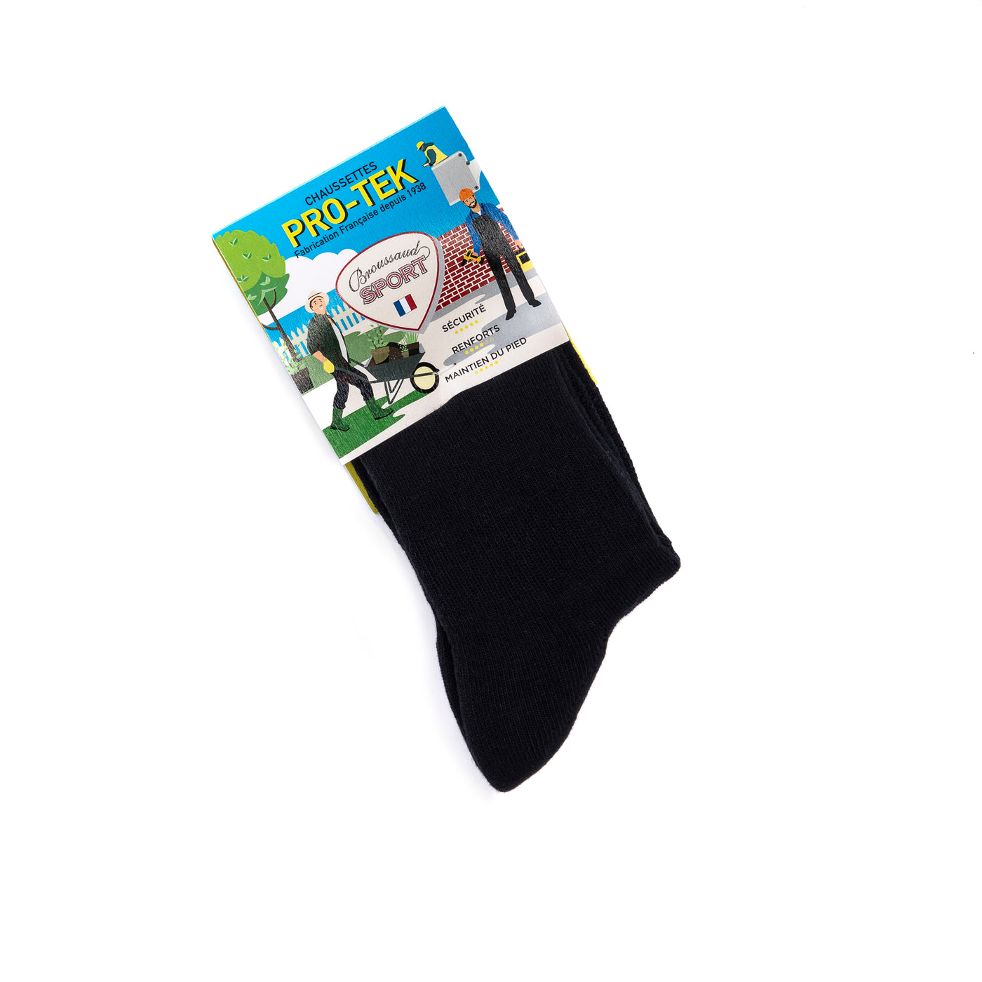 Chaussettes de sécurité Pro-Tek renforcées