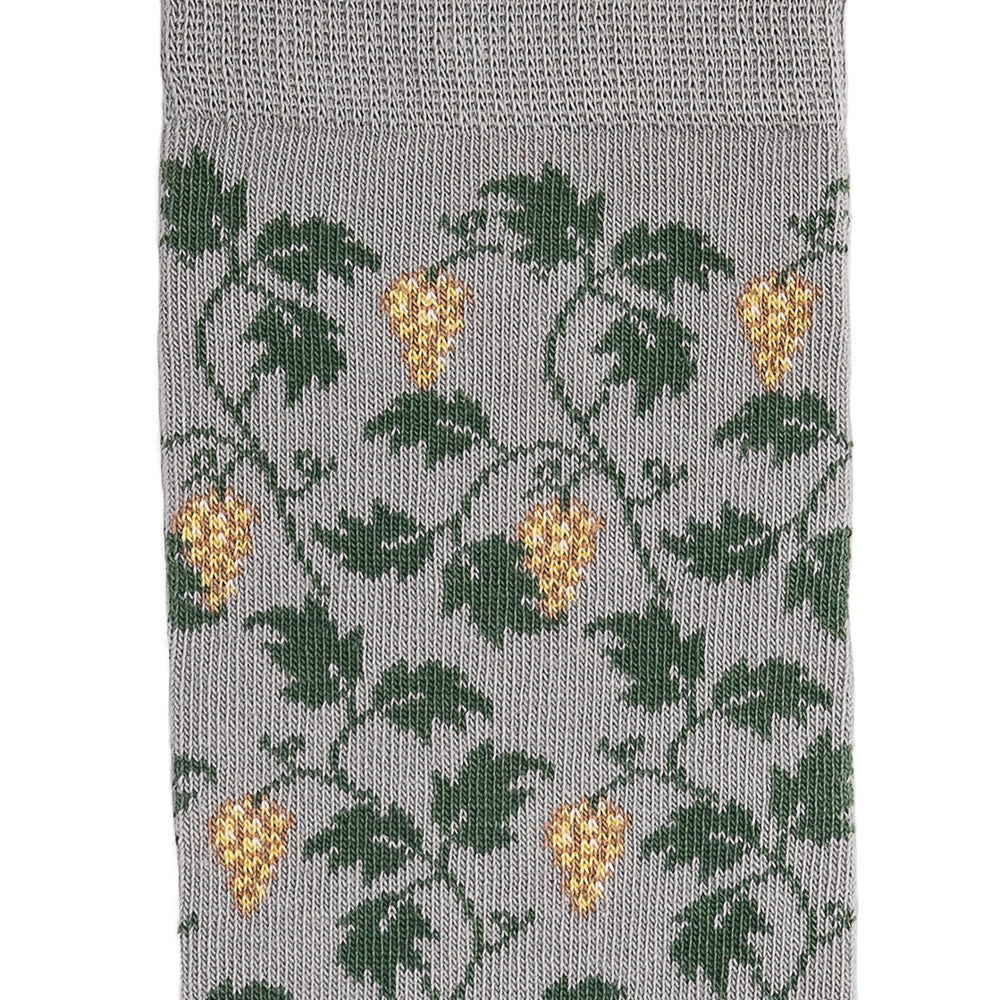 The Vines - Men's Socks - Grey Cotton