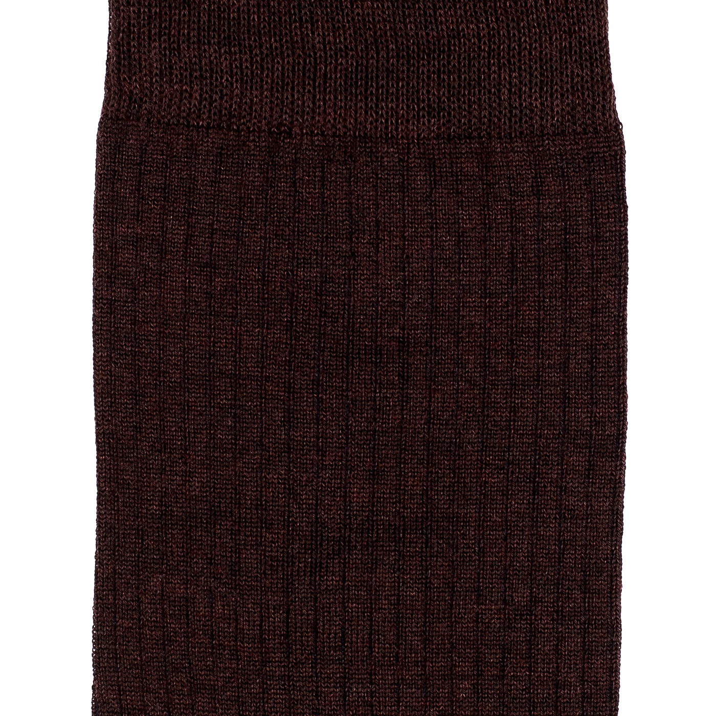 Fine ribbed - men's socks - black cotton