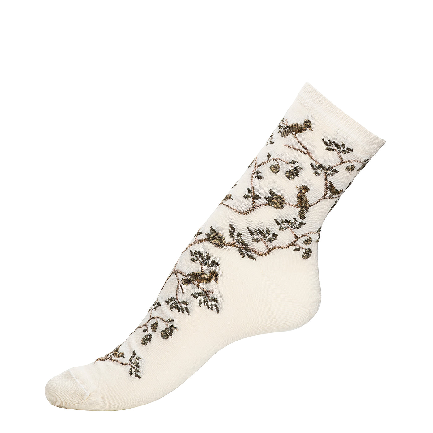 Les piverts - chaussettes femme - coton écru