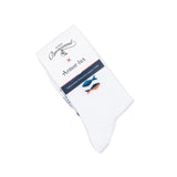 Les poissons Armor-lux x Maison Broussaud - chaussettes femme - coton blanc