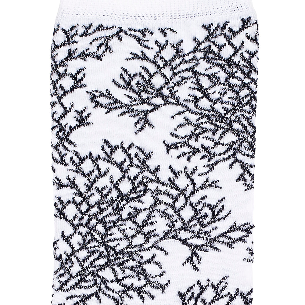 The "Corail" Armor-lux x Maison Broussaud - women's socks - white cotton