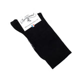 La roulottée - chaussettes femme - coton noir
