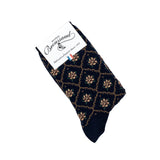 La boréal - chaussettes femme - coton marine