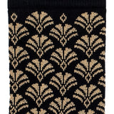 Les art-déco - chaussettes femme - coton noir