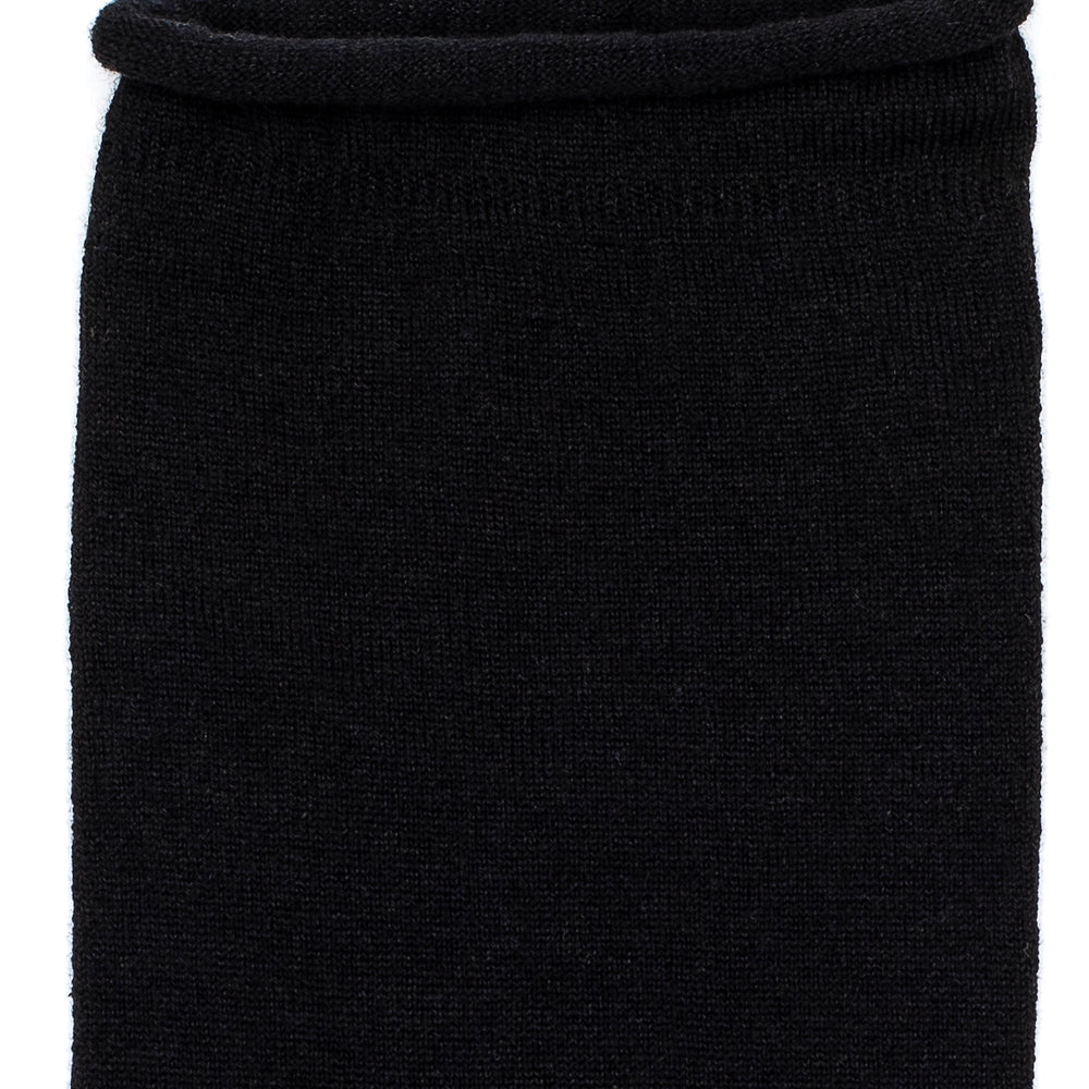 La roulottée - chaussettes femme - coton noir