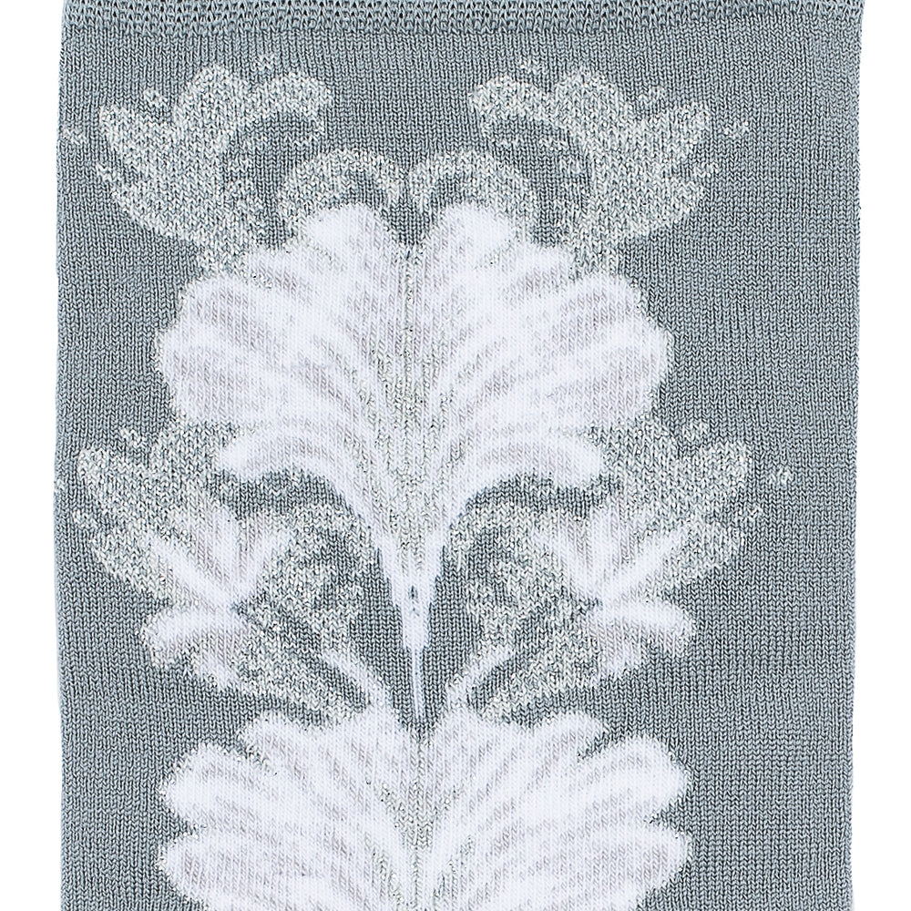 Les fleurs - chaussettes femme - coton pluie