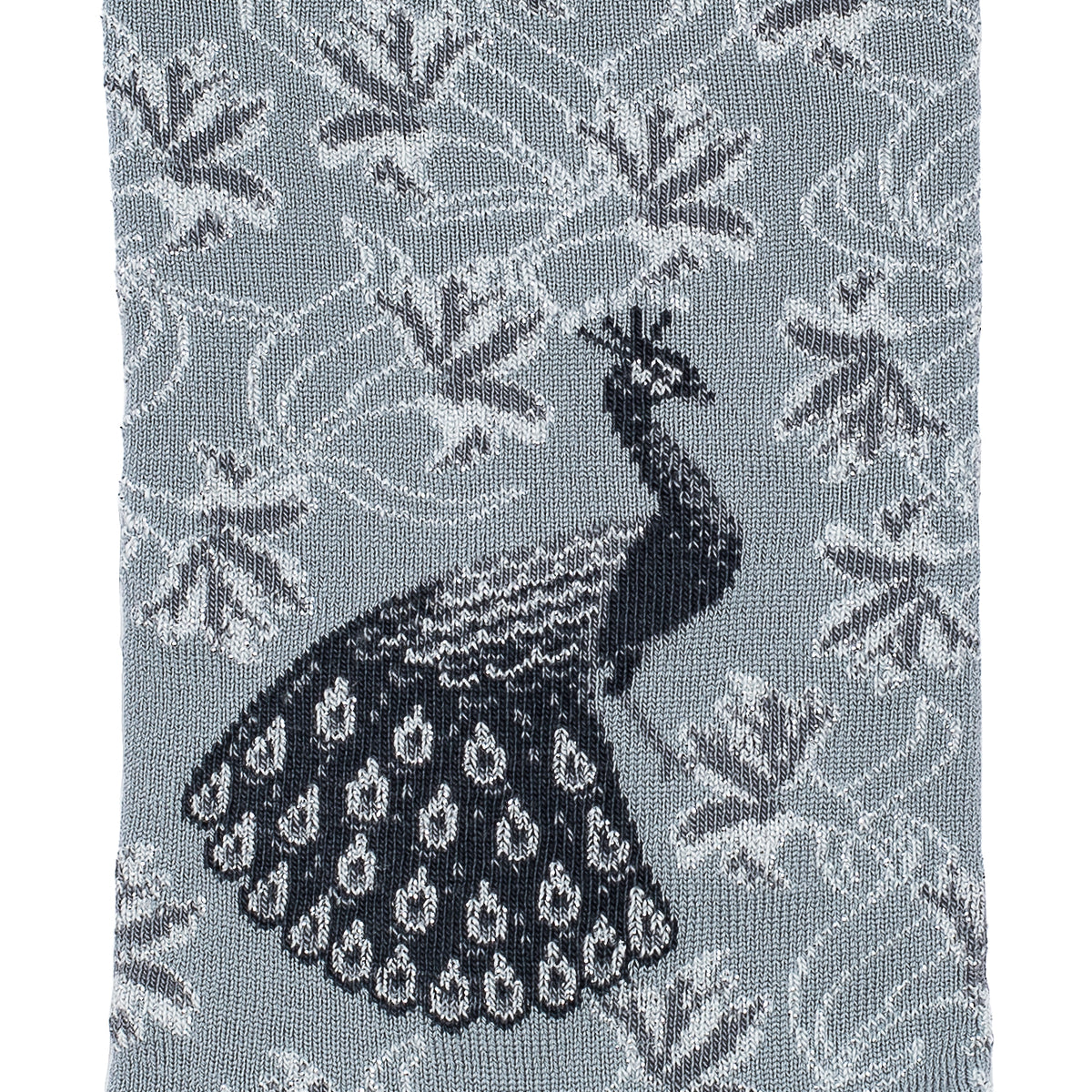 Les paons - chaussettes femme - coton pluie