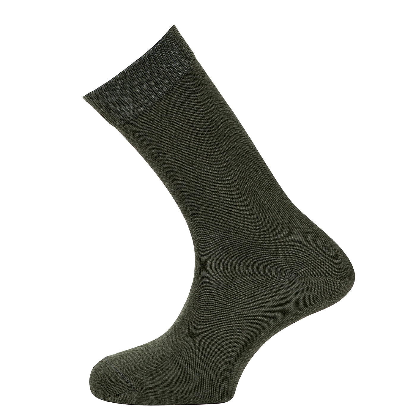 Les Intemporelles - chaussettes homme - laine kaki