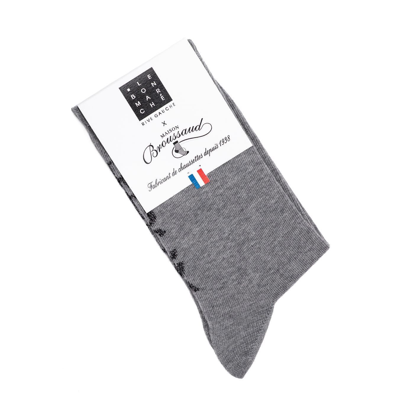 Le Bon Marché x Maison Broussaud rock socks - women's - grey cotton