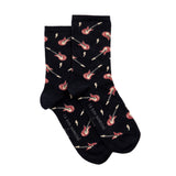 Le Bon Marché x Maison Broussaud guitars - women's socks - black cotton
