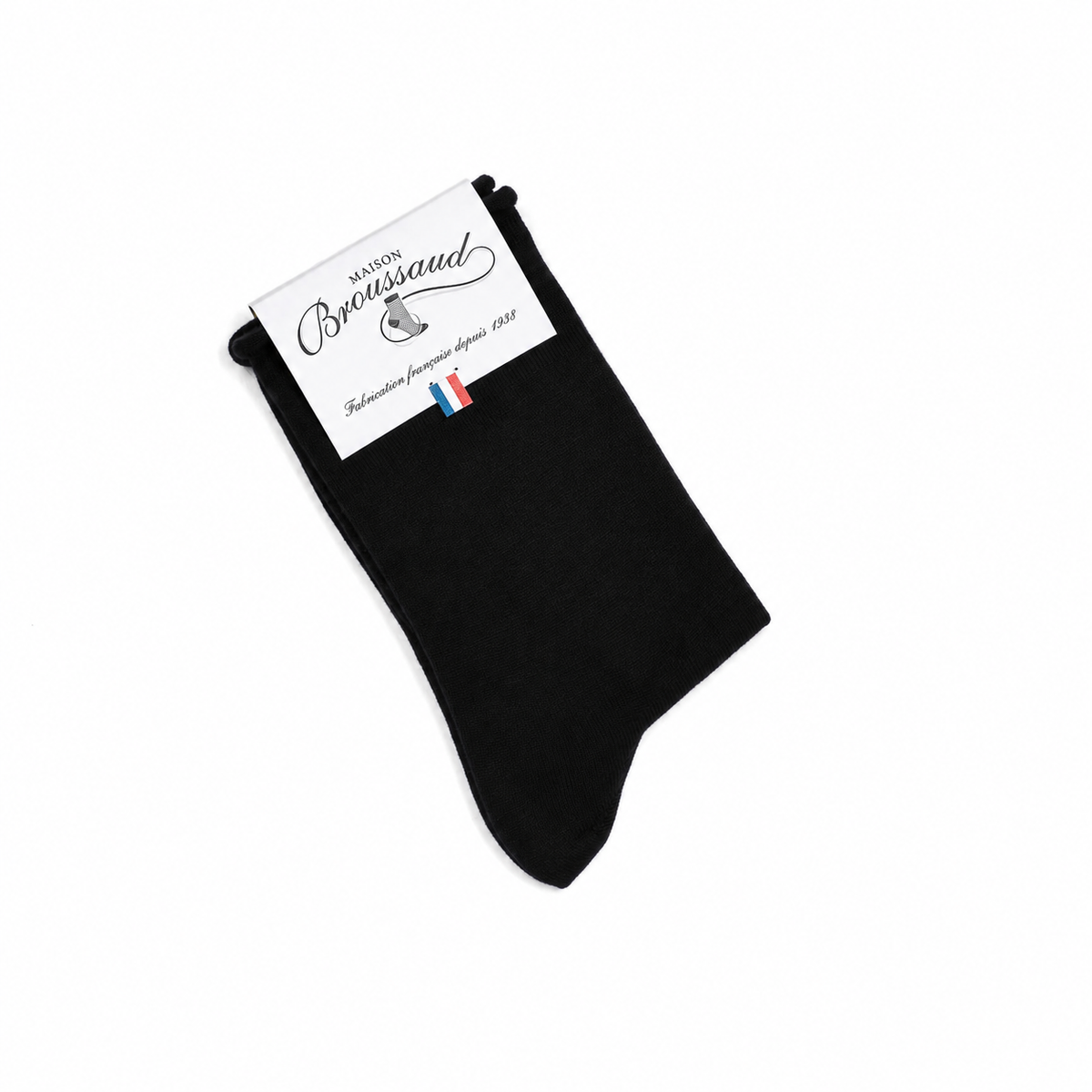 La roulottée - chaussettes femme - coton noir