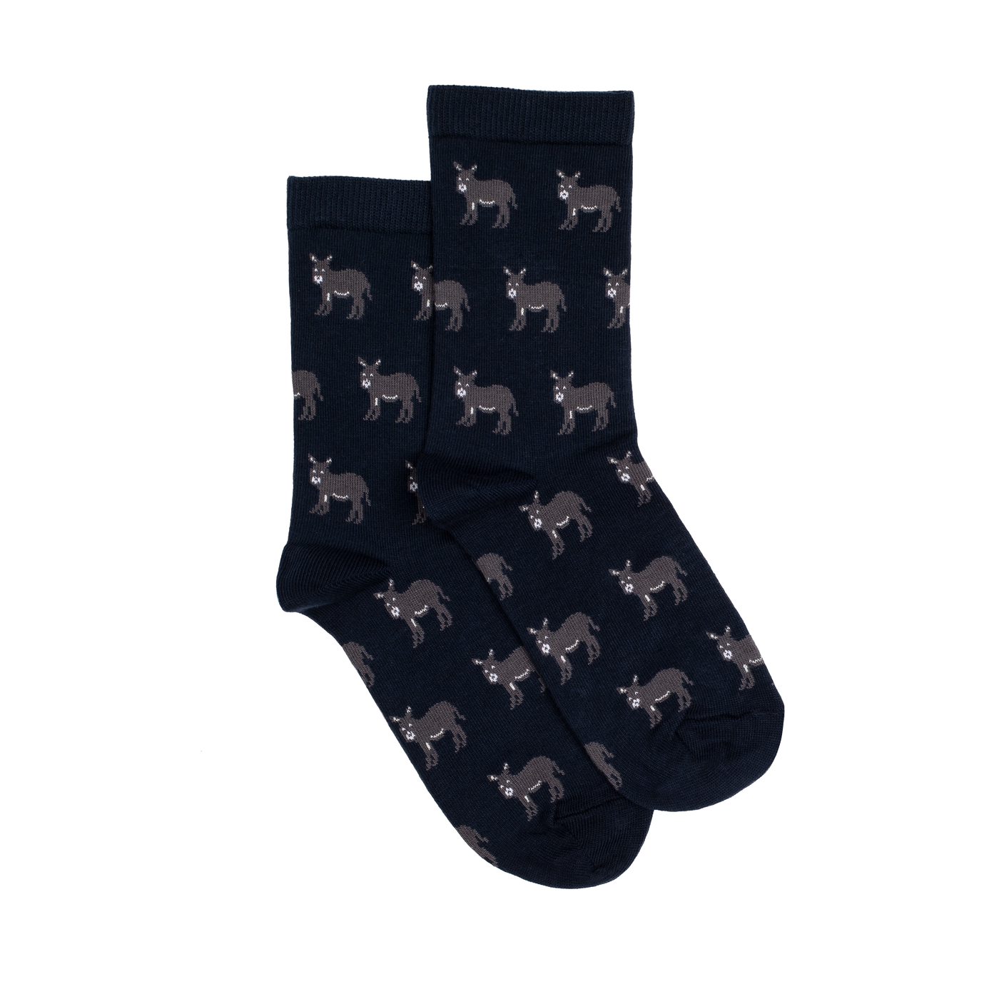 Les Anes - chaussettes femme - coton marine