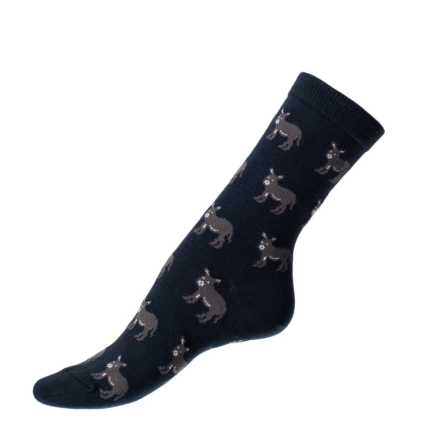 Les Anes - chaussettes femme - coton marine
