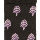 Les Artichauts - chaussettes femme - coton kaki