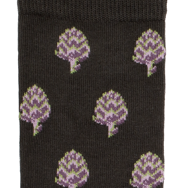 Les Artichauts - chaussettes homme - coton kaki